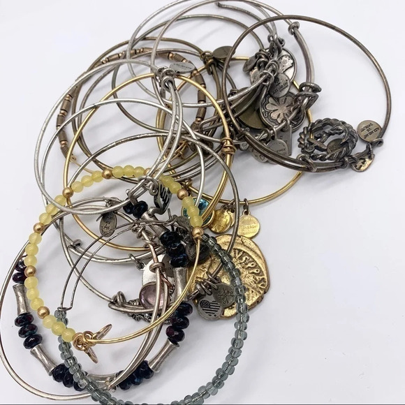 Alex and Ani Lot 16 Bracelets - Picture 2 of 9